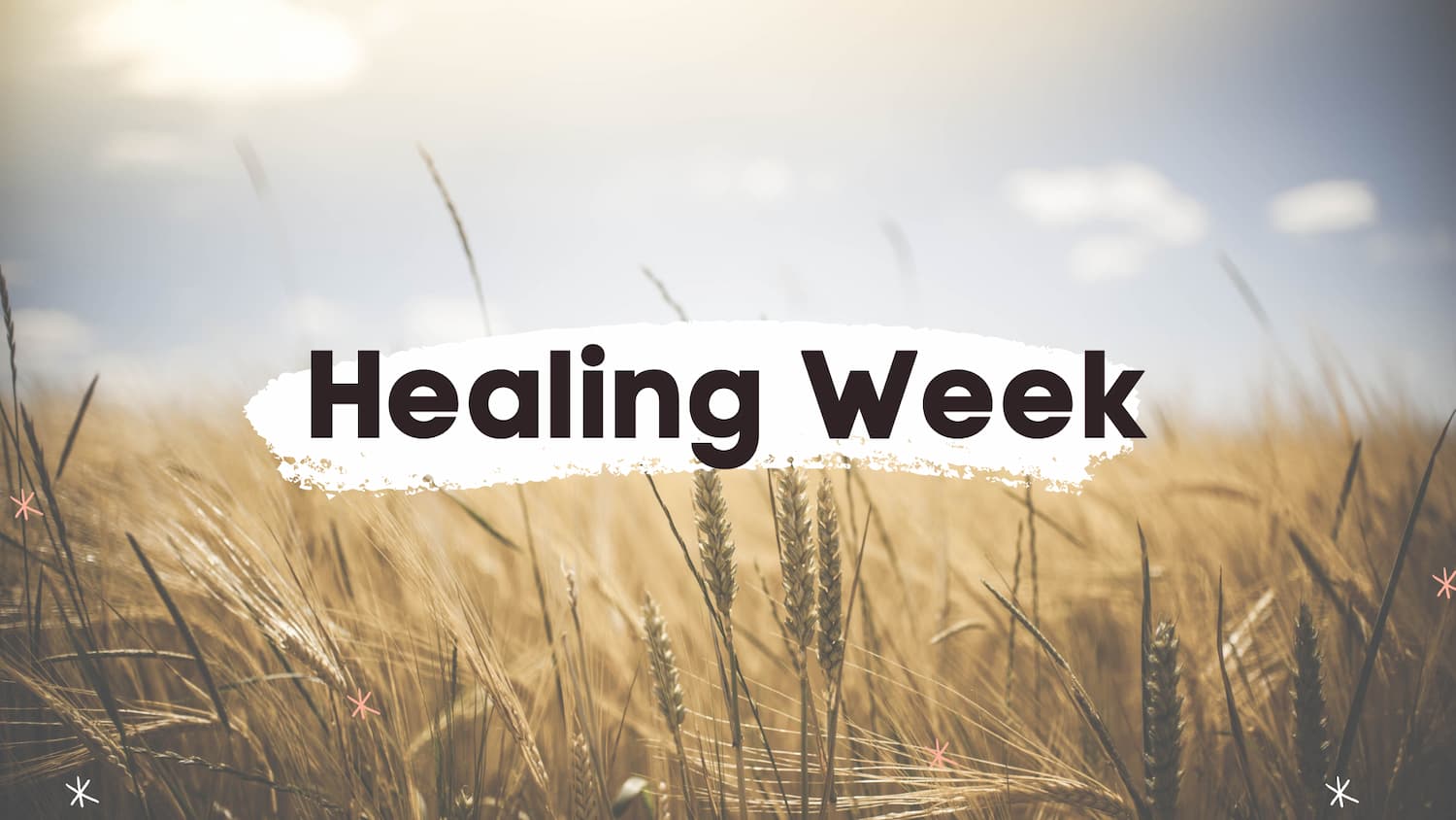 Featured image for “Healing Week”
