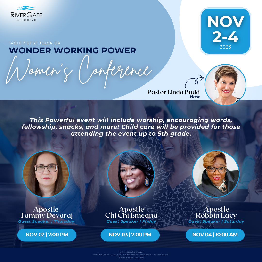 Featured image for “Wonder Working Women’s Conference (November 2nd – 4th, 2023)”