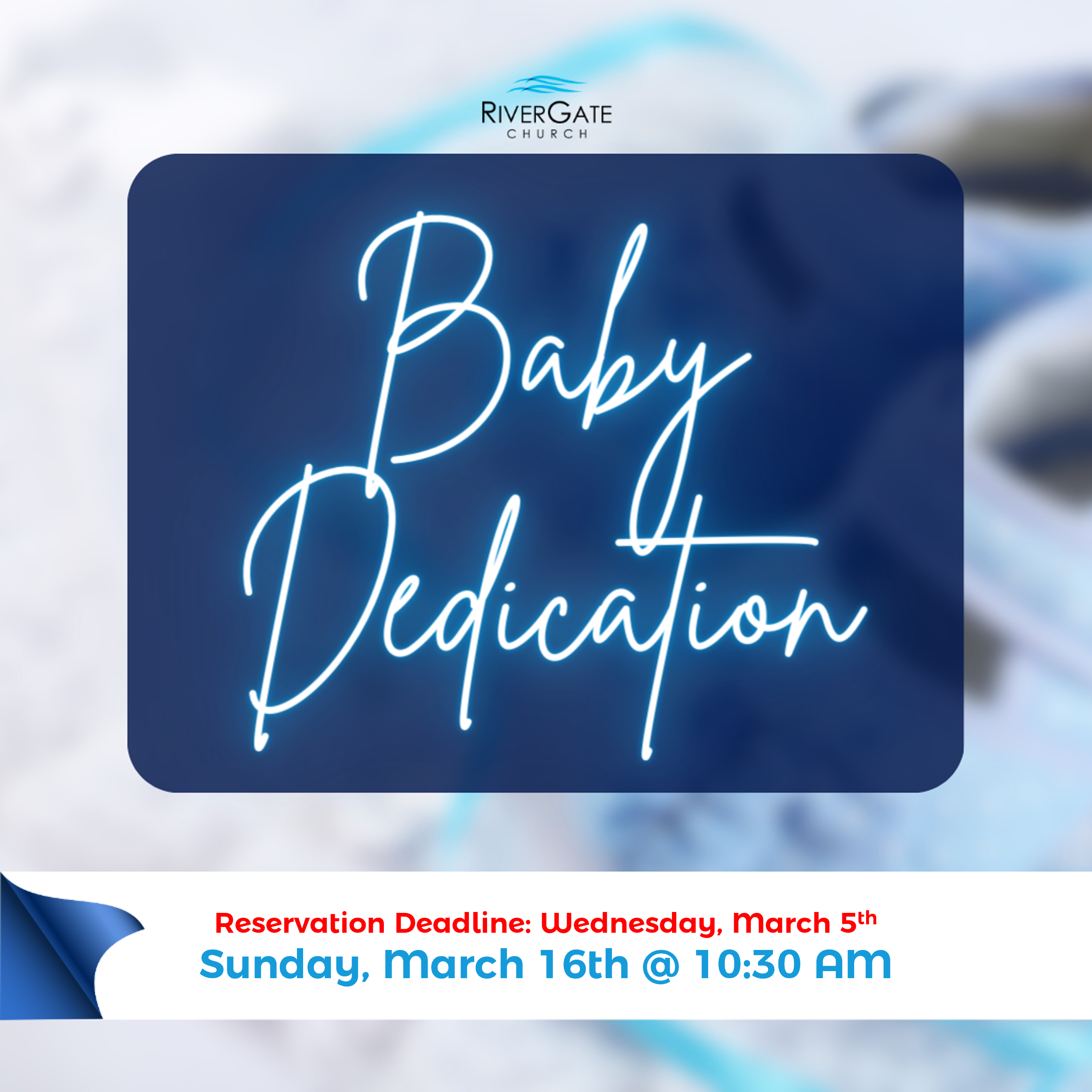 Featured image for “Baby Dedication- Sunday, March 16th, 2025”