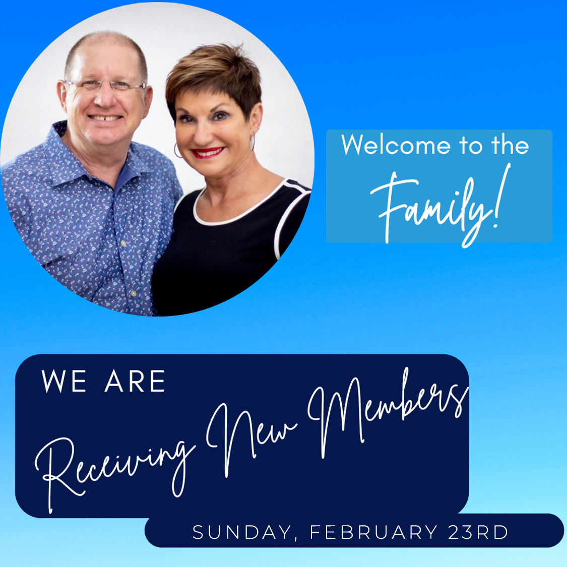 Featured image for “Receiving New Members – Sunday, February 23rd, 2025”