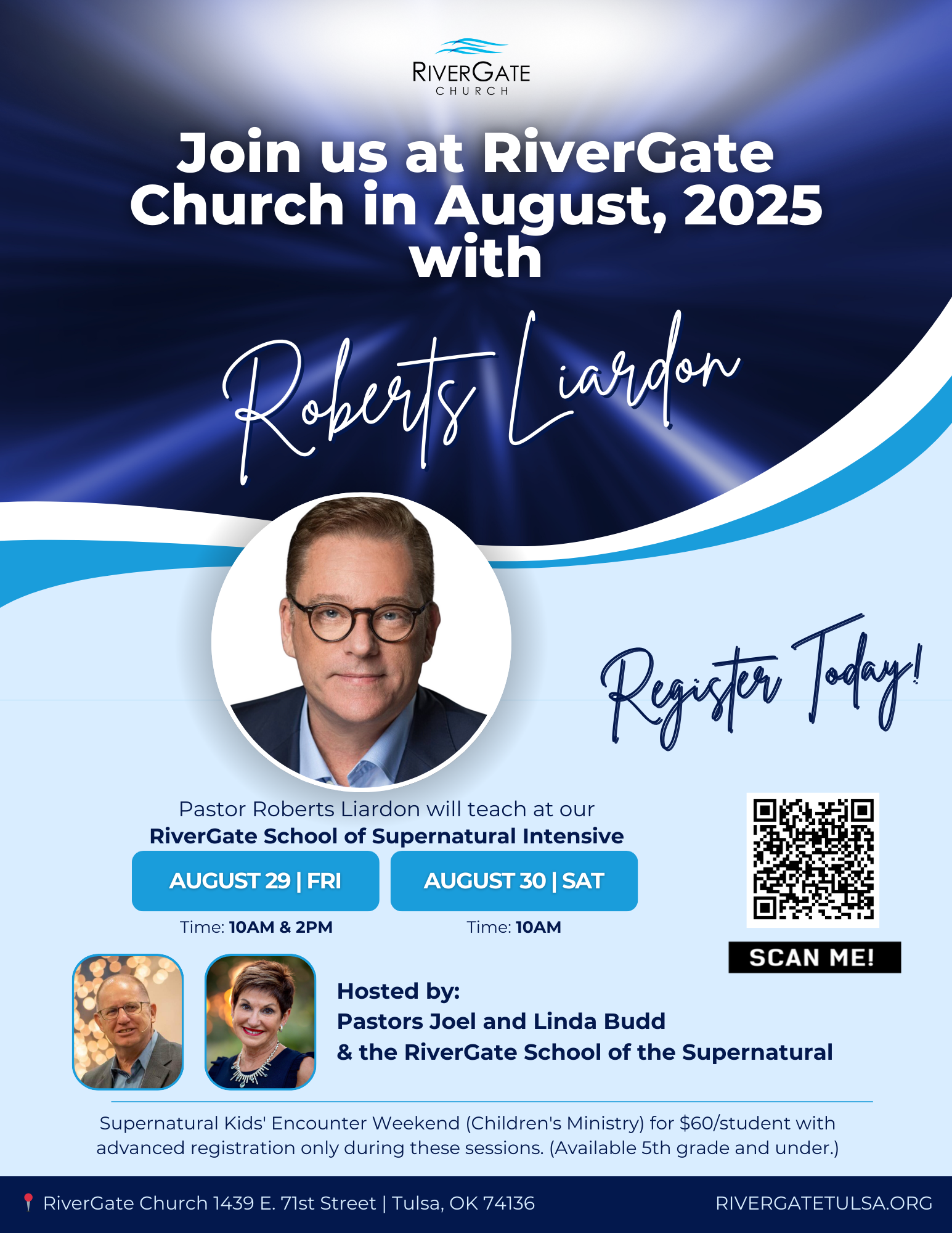 Featured image for “Pastor Roberts Liardon – RGC School of Supernatural Intensive Aug 29 – 30, 2025”