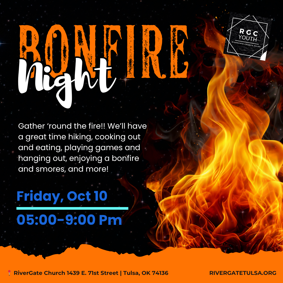 Featured image for “RGC YOUTH – BONFIRE EVENT (Friday, October 10th, 2025 – 5pm-9pm)”