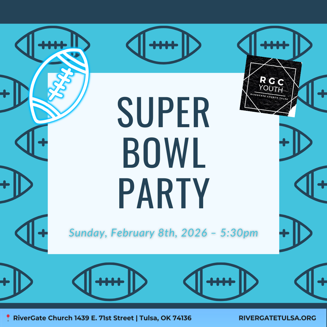 Featured image for “RGC Youth: Super Bowl Party (Sunday, February 8th, 2026 – 5:30pm)”