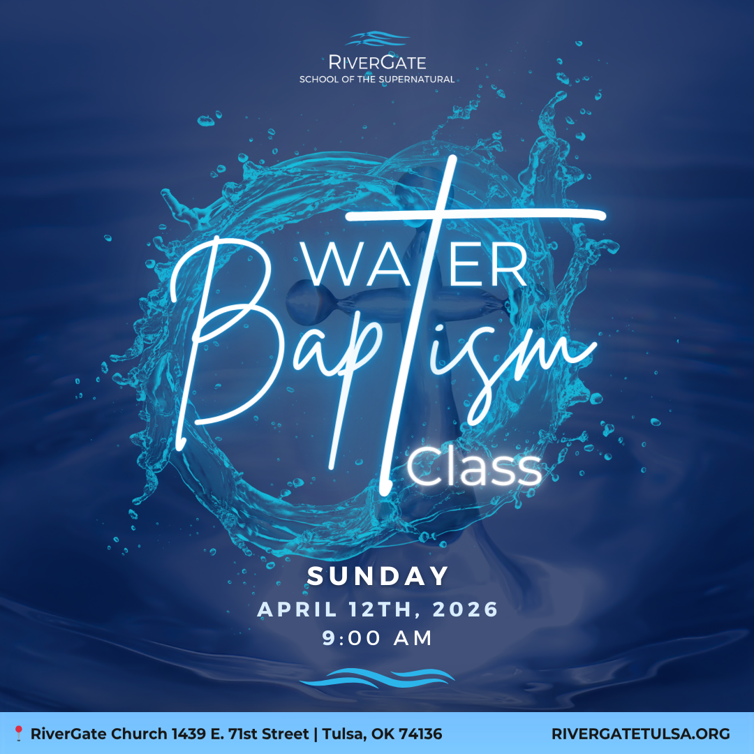 Featured image for “WATER BAPTISM – Sunday, April 12th, 2026”