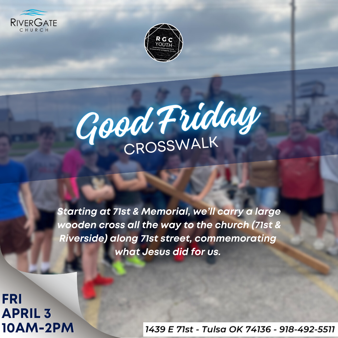 Featured image for “RGC Youth Dept:  Good Friday CrossWalk Friday, April 3rd, 2026 – 10am-2pm”