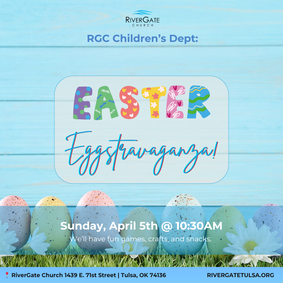 Featured image for “RGC KiDs: Eggstra Special Easter! Sunday, April 5th, 2026-10:30am Service”