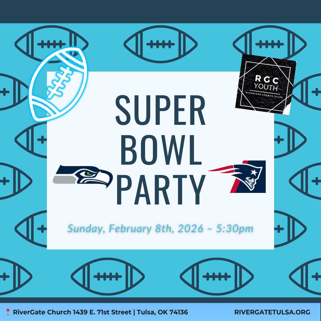 Featured image for “RGC Youth: Super Bowl Party (Sunday, February 8th, 2026 – 5:30pm)”