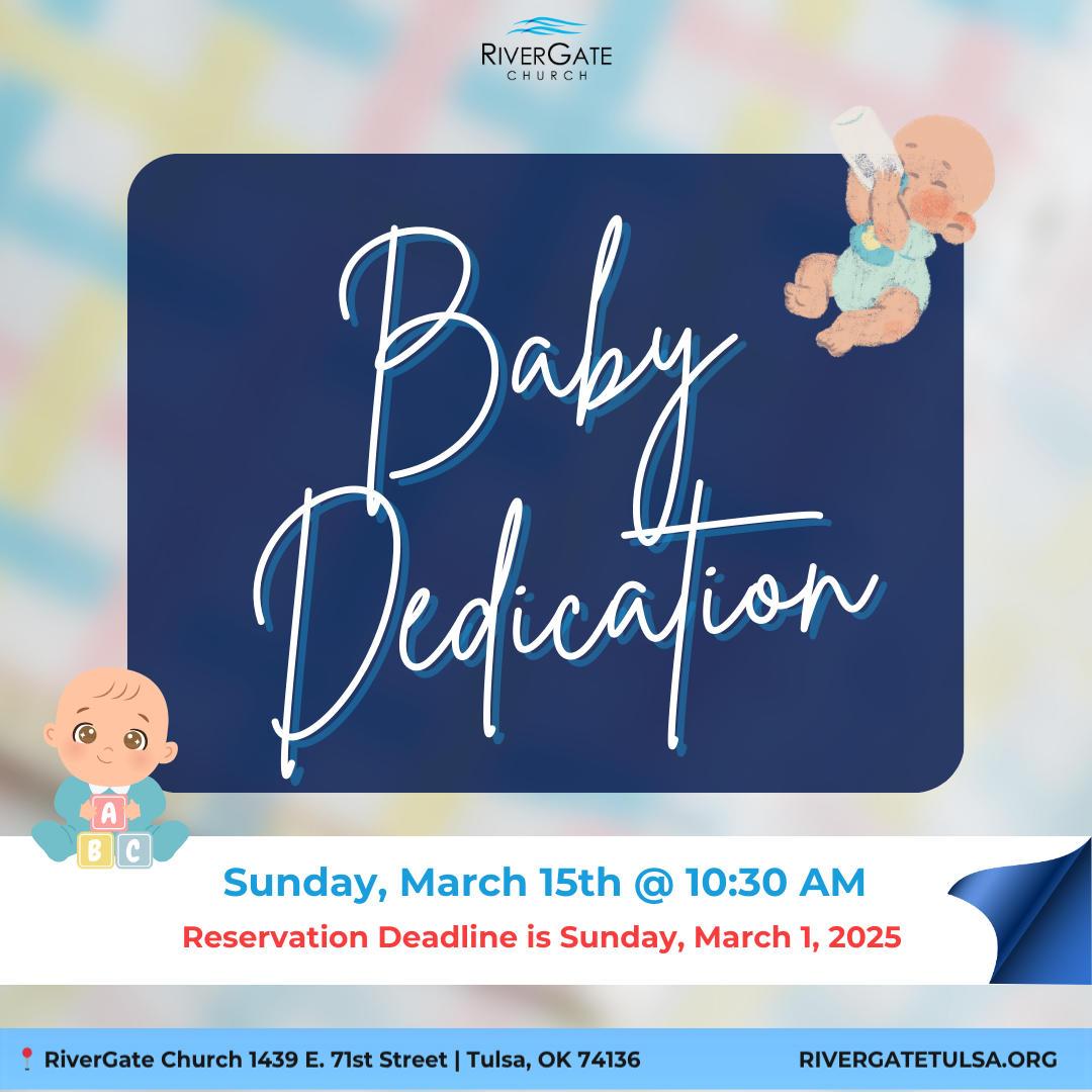 Featured image for “Baby Dedication – Sunday, March 15th, 2026”