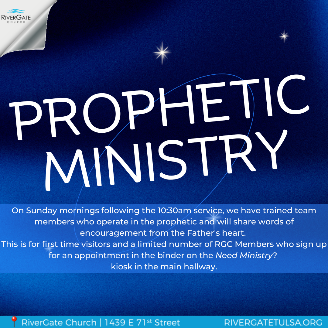 Featured image for “Prophetic Ministry”
