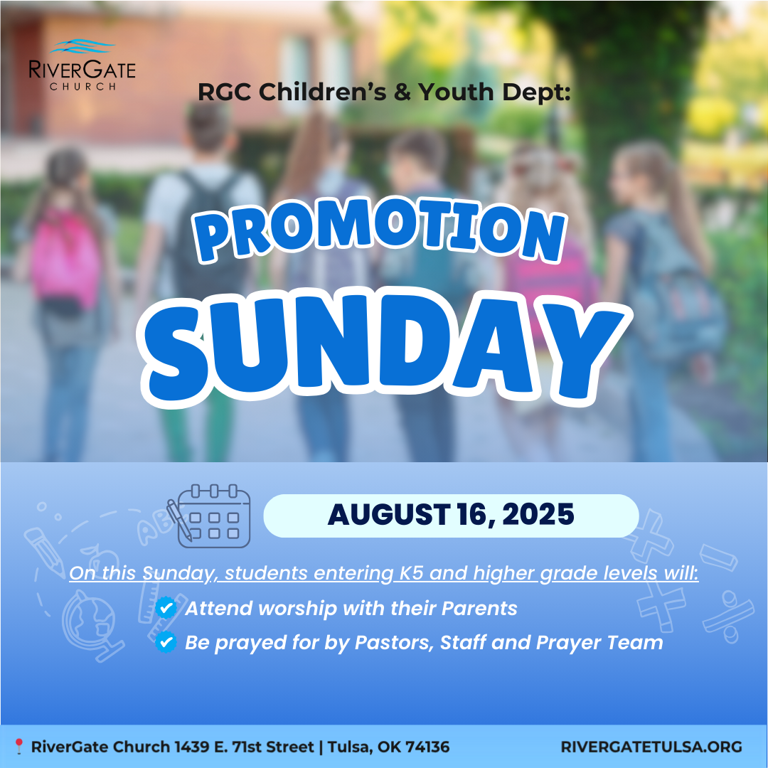 Featured image for “RGC KiDs & Youth – PROMOTION SUNDAY (Sunday, August 16, 2026)”