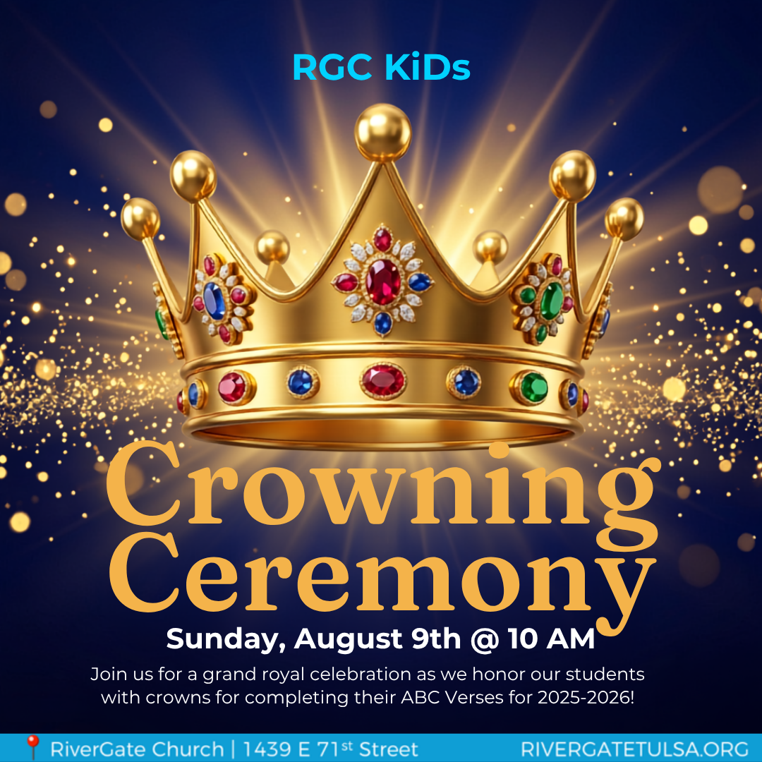 Featured image for “RGC KiDs Crowning Ceremony – Sunday, August 9, 2026 in the 10am service”