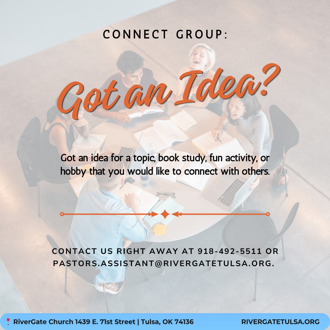 Featured image for “Connect Groups: Got an Idea!?”