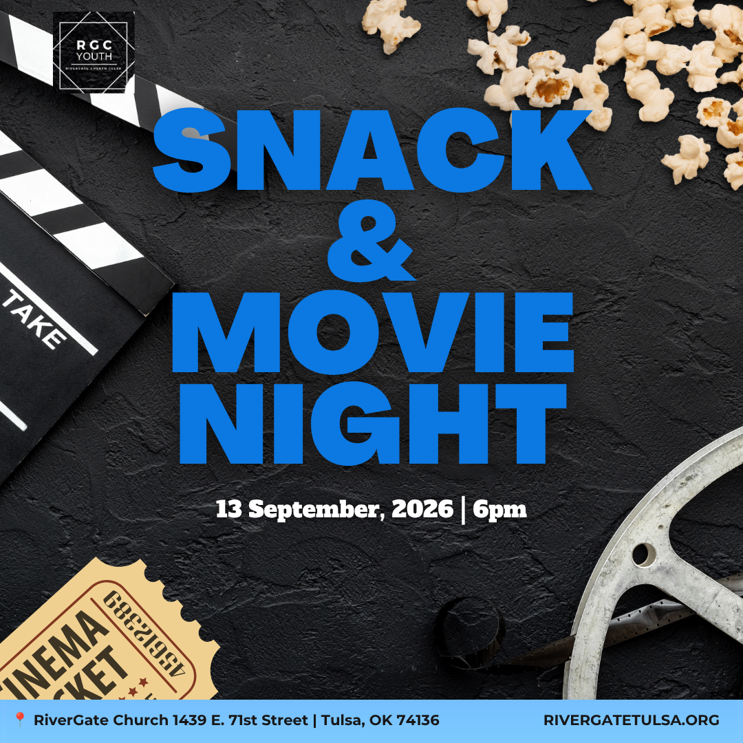 Featured image for “RGC Youth Dept: Snack & Movie Night (Sunday, September 13th, 2026)”