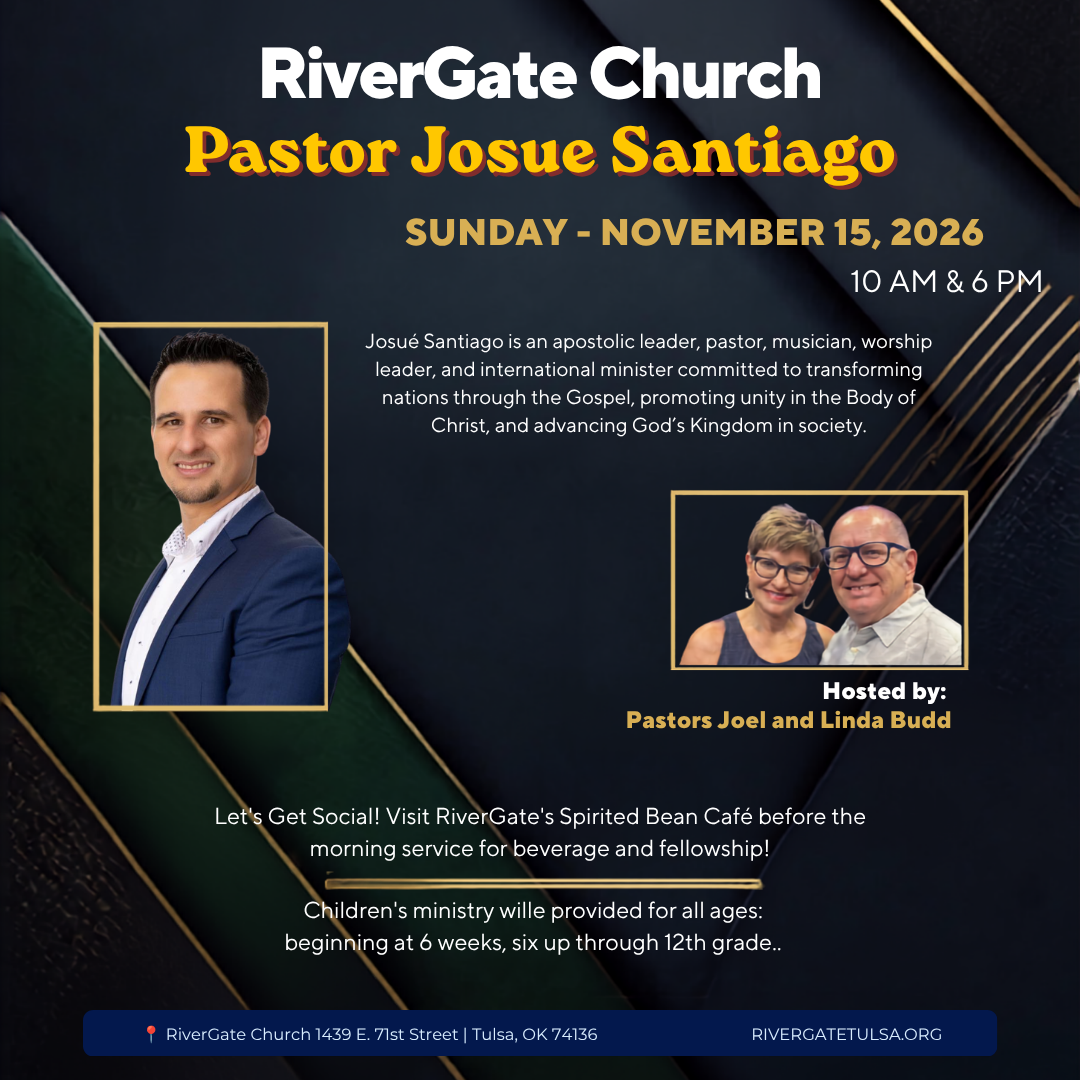 Featured image for “GUEST SPEAKER – Josue Santiago – (November 15th, 2026)”