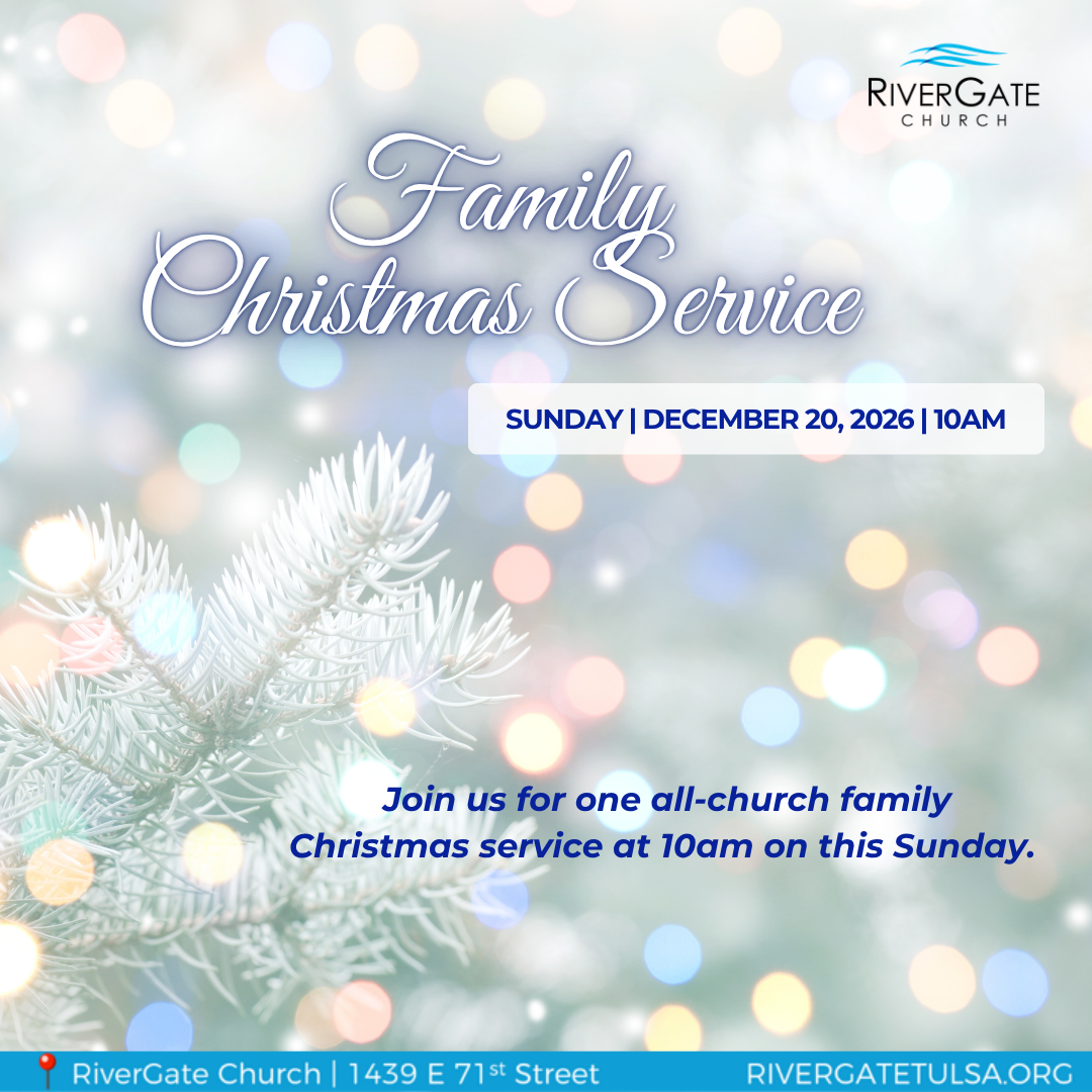 Featured image for “RGC Family Christmas Service – Sunday, December 20th, 2026 – 10am service”