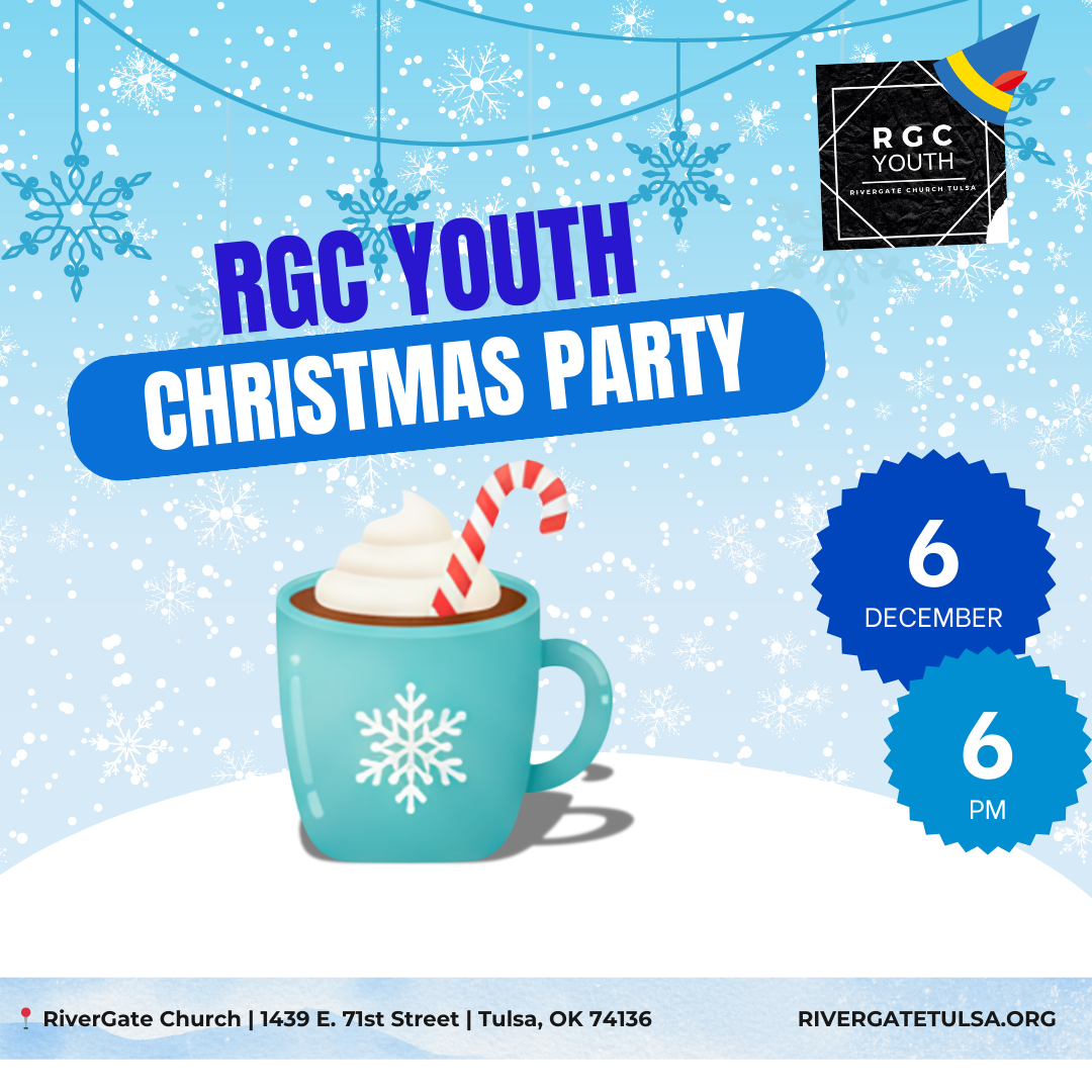 Featured image for “RGC YOUTH: Christmas Party (Sunday, December 6th, 2026 – 6pm service)”