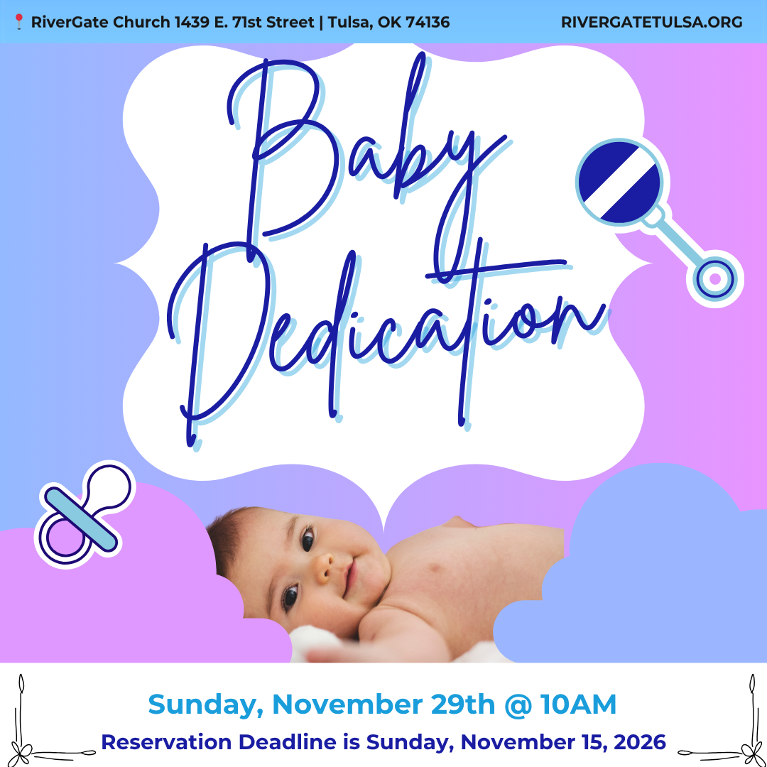 Featured image for “Baby Dedication – Sunday, November 29th, 2026”