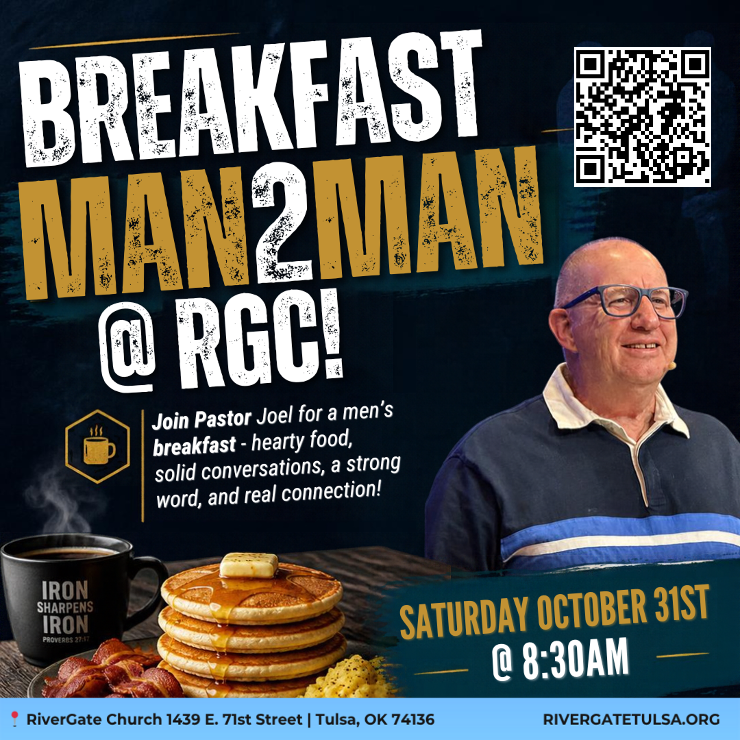 Featured image for “Man2Man Saturday, Oct 31 @ 8:30am”